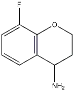 Molecular Structure of 791043-28-2 (8-fluorochroman-4-amine)
